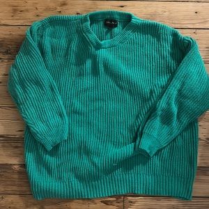 Cotton Candy LA Green Sweater